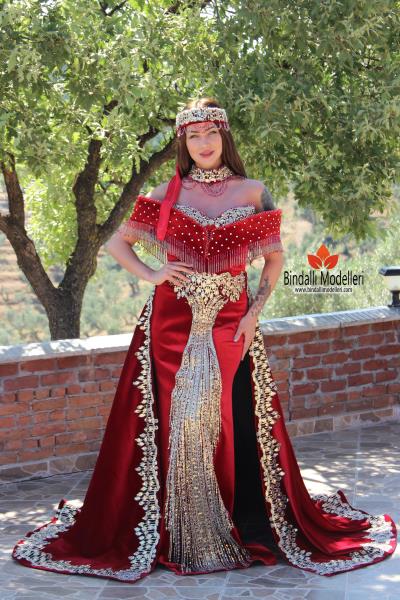 Kaftan-DA2025-02 Kırmızı
